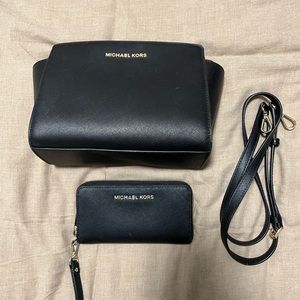 MK Selma Crossbody with wallet